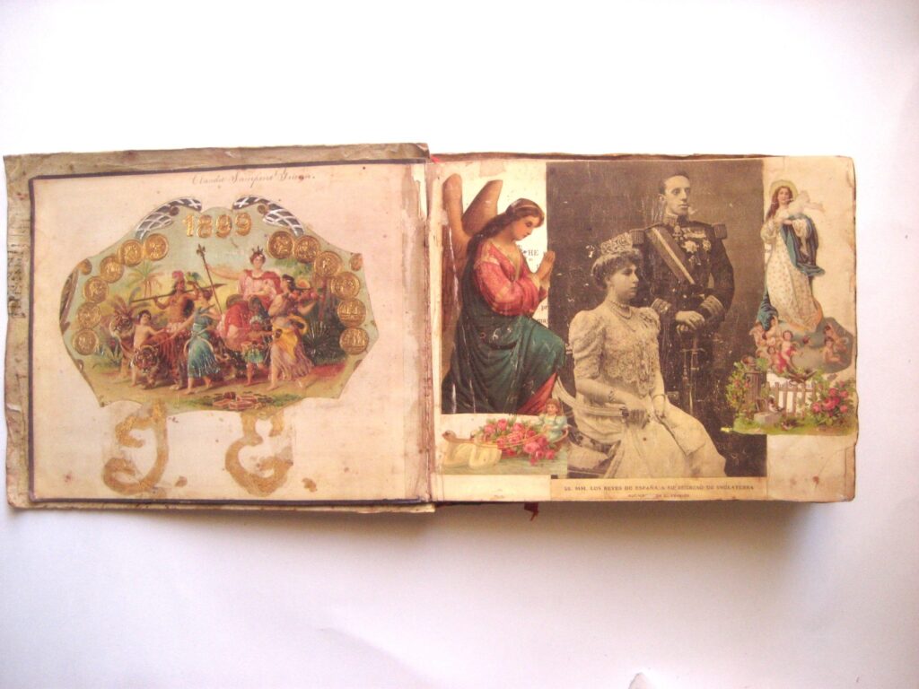 Julia’s postcard album made in Cuba